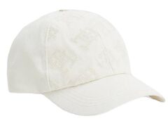 Кепка теннисная Tommy Hilfiger Iconic Monogram - weathered white