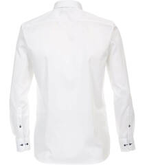 Сорочка мужская Casamoda Modern Fit 323938000-000 белая с контрастной отделкой