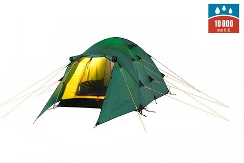 Картинка палатка туристическая Alexika NAKRA 3 green, 415x190x115  - 1