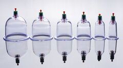 Набор помп для стимуляции Sukshen 6 Piece Cupping Set with Acu-Points - 