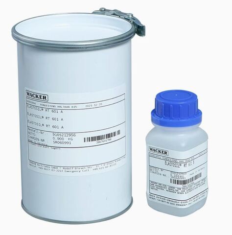 WACKER ELASTOSIL RT 601 - заливочный двухкомпонентный силиконовый каучук - 1 кг