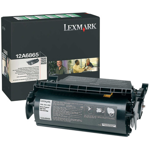 Оригинальный картридж Lexmark 12A6865 черный