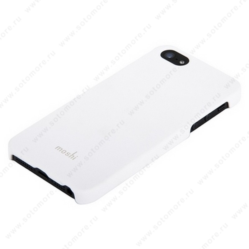 Накладка Moshi пластиковая для iPhone SE/ 5s/ 5C/ 5 белая