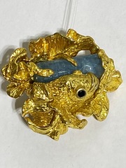 Рыбка З (подвеска из серебра)