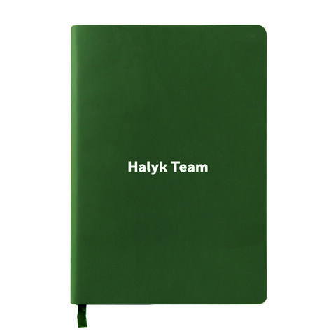 Блокнот Halyk Team NIKA soft touch