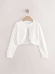 Балеро для девочки Next AB7-230, Белый