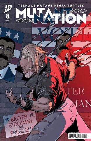 Teenage Mutant Ninja Turtles Mutant Nation #8 (Cover B)