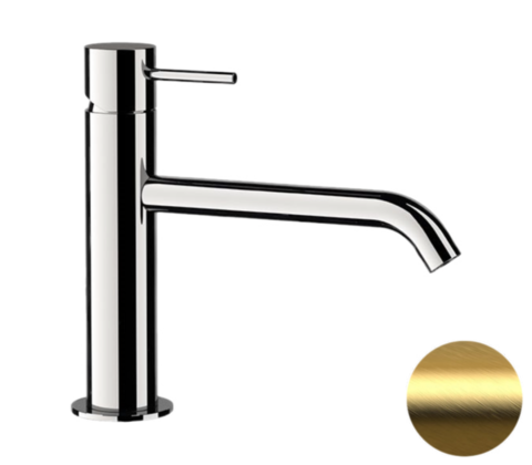 Remer X12ABG Смеситель для раковины X-style X12ABG, золото брашированное, шт