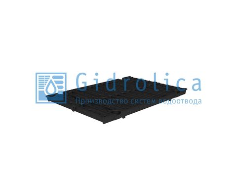 Решётка водоприёмная чугунная щелевая РВЧЩ - RU22630 - 30 (C250) - 50x34,7x2,5 - 1,8/15