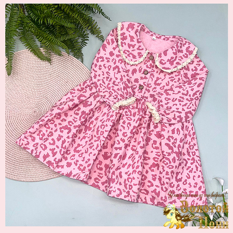 Платье хл/фланель детское (1-3) 251023-GN541