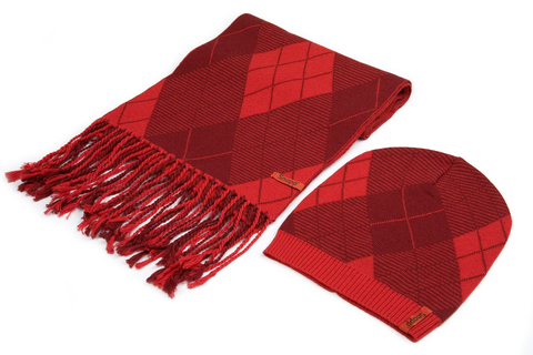 Комплект Snapp: шапка и шарф (красный)