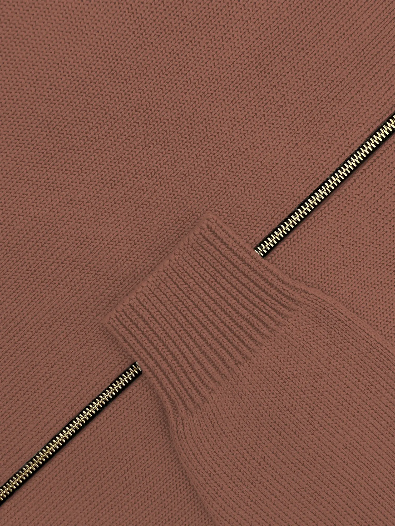 Толстовка на замке из шелка