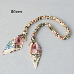 Ручка из цепочки(золото) с платком S-33