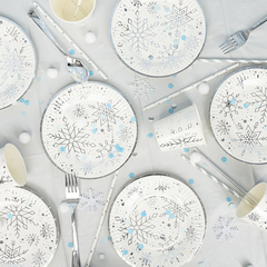 Стаканы, Снежинки, 250 мл, 6 шт.