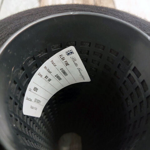 Меринос экстрафайн BOTTO GIUSEPPE ALBA FINE 2/48 черный