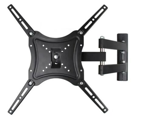Кронштейн HDL-117B-2 для телевизора 14-43 дюймов Home Design наклонно-поворотный, выдвижной наклонный, настенный поворотный, для монитора, крепление для телевизора на стену, для ТВ черный