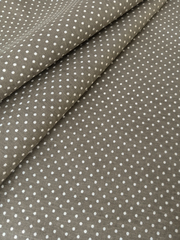 Ткань бязь плательная, рис. "Горох 2 мм", ширина 150 см, арт. 065