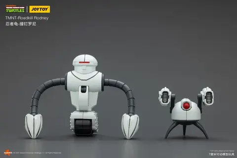 Фигурки Роботы-охранники Роудкилл Роднеис из мультфильма Черепашки Ниндзя 1/18