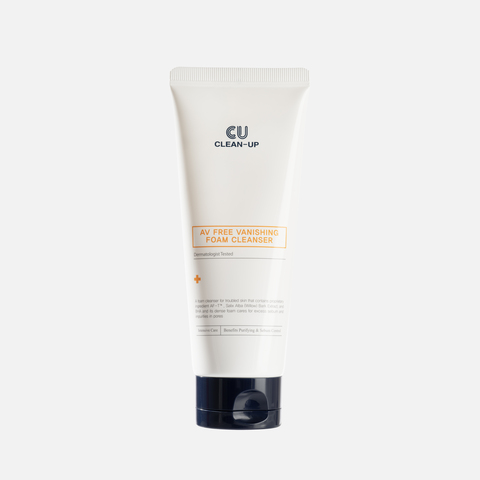 Пенка для Глубокого Очищения Пор CU CLEAN-UP Av Free Vanishing Foam Cleanser