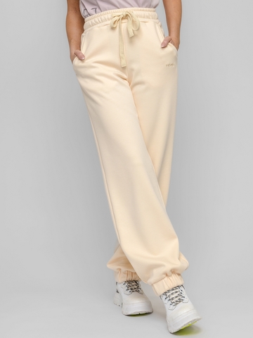 Брюки спортивные, женские, цвет "Кремовый мёд"