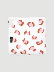 Муслиновое утеплённое одеяло Mjölk Леопард