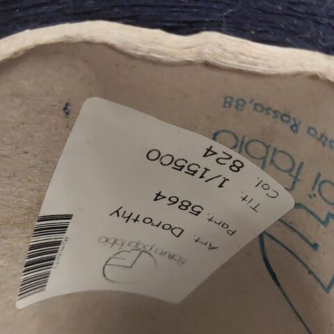 Меринос с кашемиром (10%) PAPI FABIO DOROTHY 1/1550 темно-синий