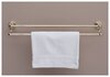 Aquanet 4624D 4624D Держатель для полотенца 60см двухрядный Aquanet, золото (189279)