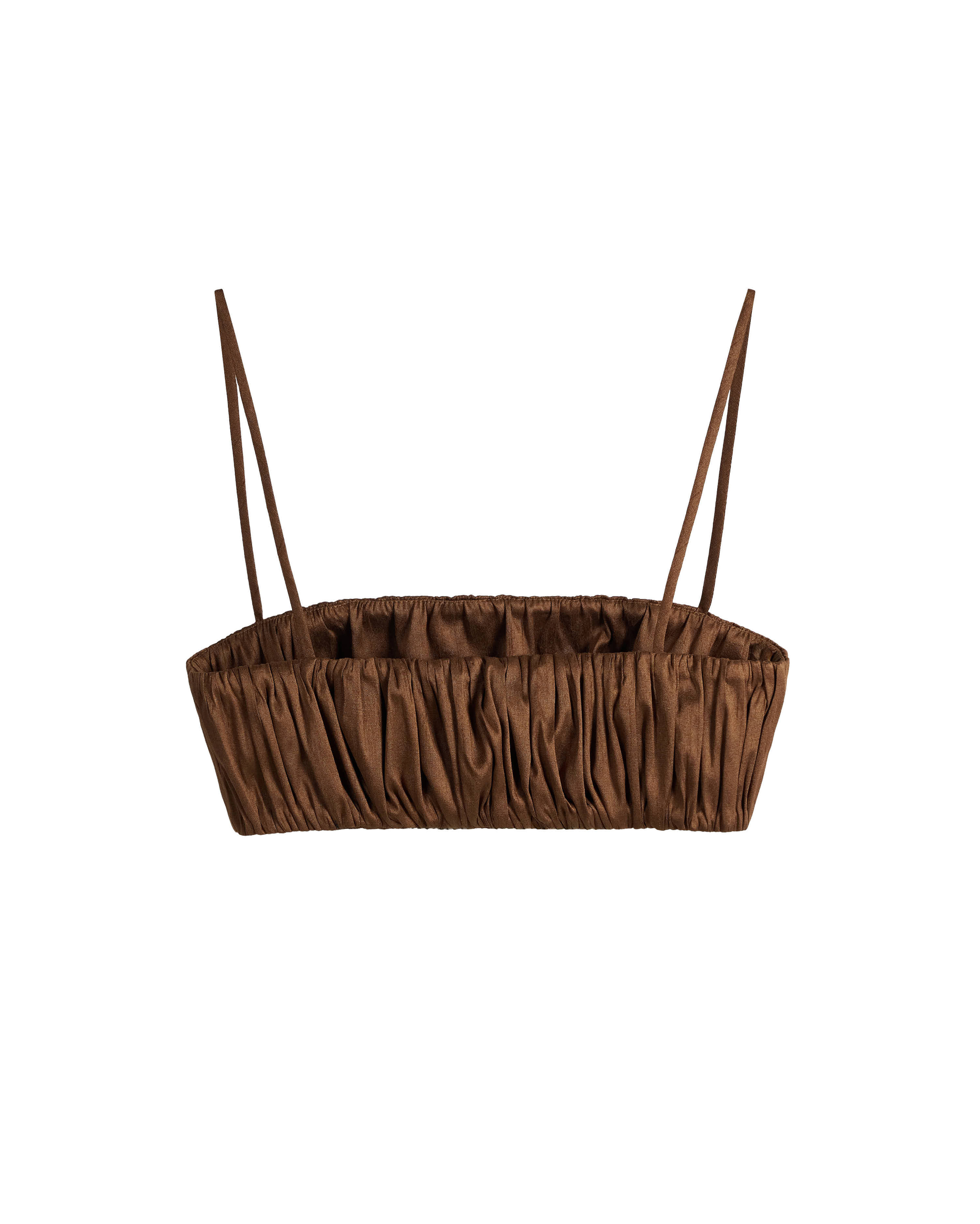 Топ на тонких лямках