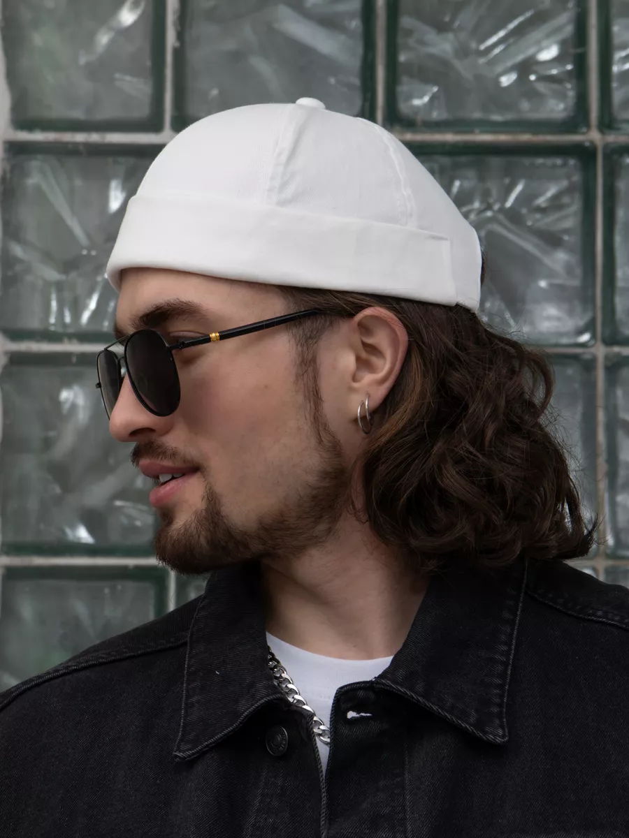 Бейсболка докер без козырька