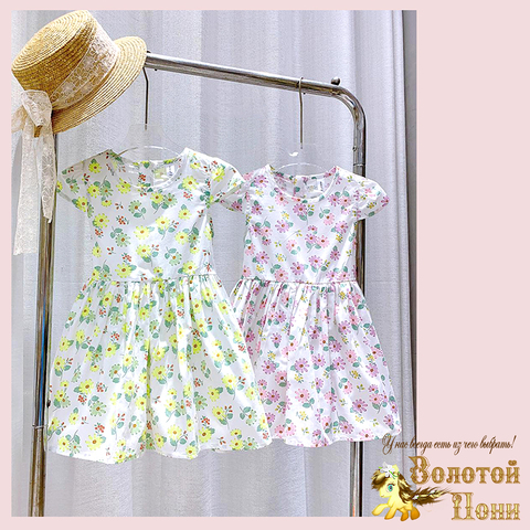 Платье хлопок д (2-6) 260328-PL25602