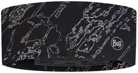 Картинка повязка Buff headband wide coolnet Anter Black - 1