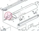 Нижний прижимной ролик Ricoh AE020156
