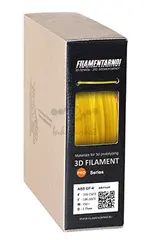 Пластик для 3Д принтера Filamentarno! ABS GF-4 жёлтый, 4% стекловолокна 750 г, 1.75 мм