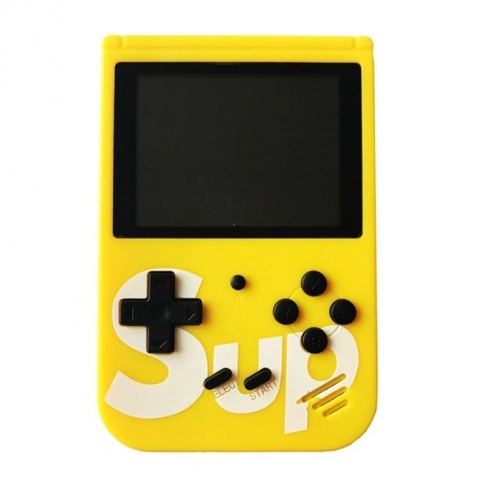 Портативная игровая консоль игра Sup Game Box 400 in1 Retro Game (Жёлтый)