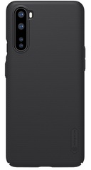 Тонкий чехол для смартфона OnePlus Nord от Nillkin, серия Super Frosted Shield, черный цвет