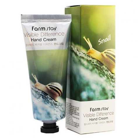 Farmstay Snail Visible Difference Hand Cream - Крем для рук с муцином улитки