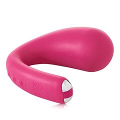 Ярко-розовый вибратор Dua G-spot & Clitoral Wearable Vibrator - 17,8 см. - 