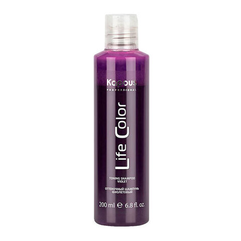 Kapous Life Color Toning Shampoo Violet - Оттеночный шампунь для волос Фиолетовый