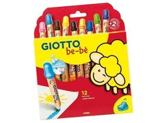 Rəngli karandaş \ Цветные карандаши \Box 12 giotto bebe' superlargepencils