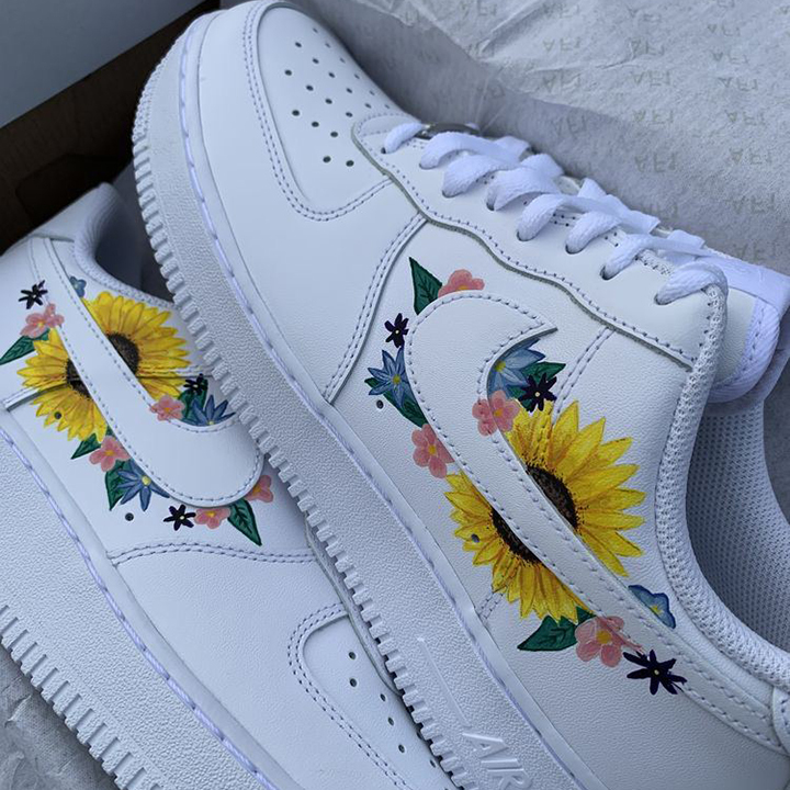 Nike Air Force Custom симпсоны