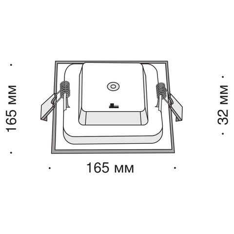 Встраиваемый светильник Technical Stockton DL020-6-L12W