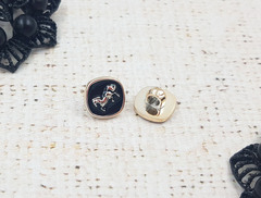 Пуговицы блузочные под металл, d 1,1 см, на ножке