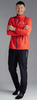 Беговой ветрозащитный костюм Nordski Motion Light Red с прямыми брюками