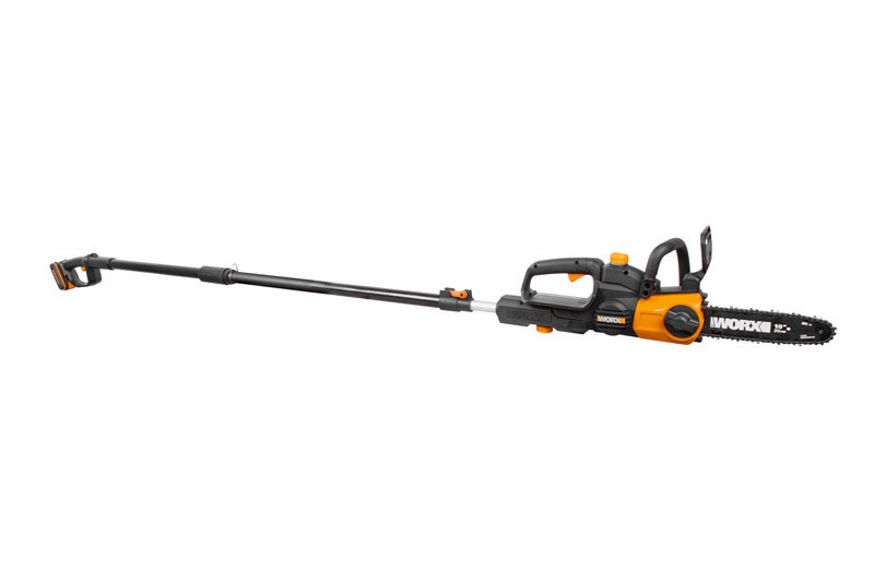 Пила цепная аккумуляторная WORX WG322E, 20В, 25 см, 2Ач х1 и ЗУ