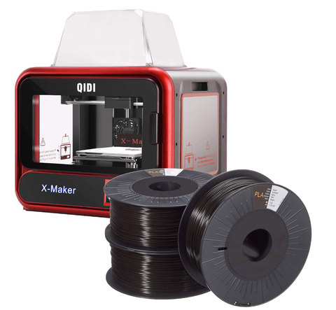 3D-принтер QIDI Tech X-Maker + 3 кг. пластика и расходные материалы