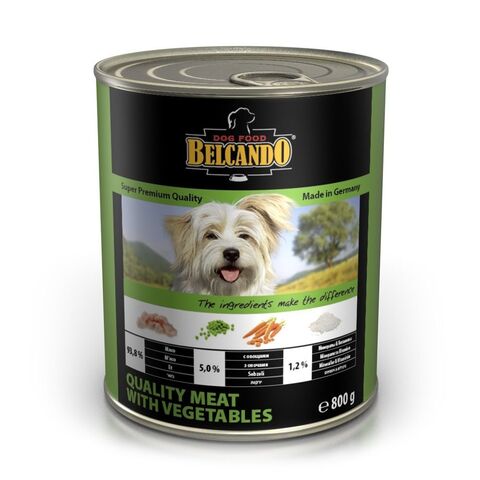 Belcando консервы для собак (мясо с овощами) 800г