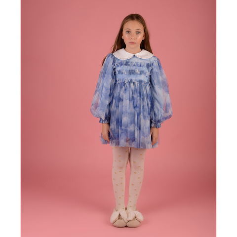 Платье Raspberry Plum (Модель Horse Blue Tulle) купить в Babyswag