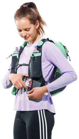 Картинка рюкзак беговой Deuter Ascender 13 Spearmint - 8