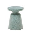 Приставной столик Mesquida из зеленого терраццо Ø 39