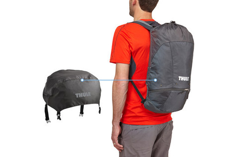 Картинка рюкзак туристический Thule Guidepost 65L Чёрный/Тёмно-Серый - 10